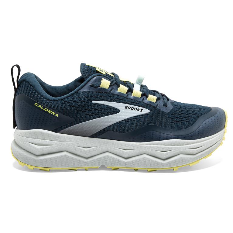 Brooks Caldera 5 Distance Trail Running Shoes - Women's - Pond/Black/Charlock (26450-GKXS)